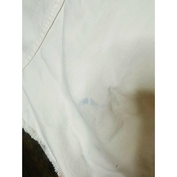 DL1961 Off-White Denim Cotton Blend Asra Ecru Maxi Skirt Size 27 - Picture 11 of 16